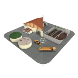 Renergon - TG6000 Élimination durable des déchets organiques et des déchets verts