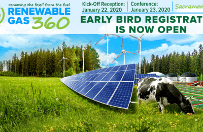 Early Bird Registration Is Open for Renewable Gas 360