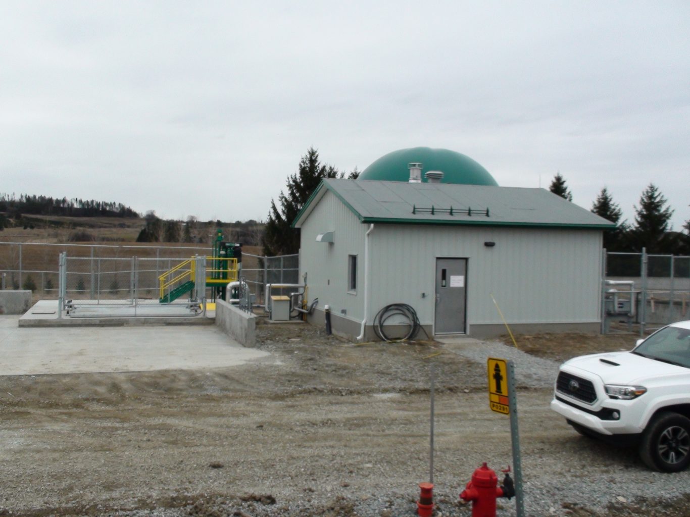 Bahler Biogas - Installations du projet de biométhanisation des déchets agricoles à petite échelle